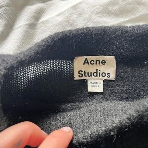 vintage Acne mohair sweater (black)